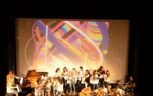 Concierto de fin de curso en Ordizia Concierto de fin de curso en Ordizia